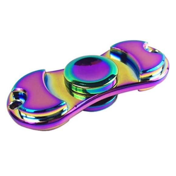 Fidget Spinner Rainbow SpinMaster Limited Edition Hand Spin Toy Stress Reducer! - Picture 9 of 11